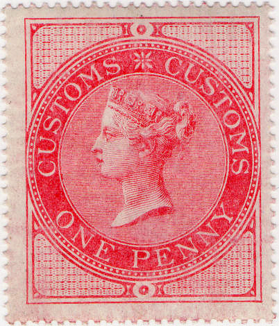 (11) 1d Rose (1860)