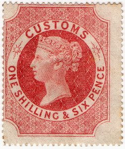 (21) 1/6d Red (1860)