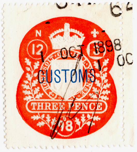 (45) 3d Red (1898)