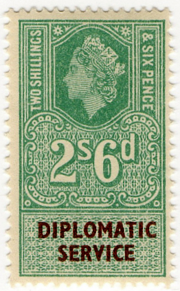 (04) 2/6d Green & Black (1964)
