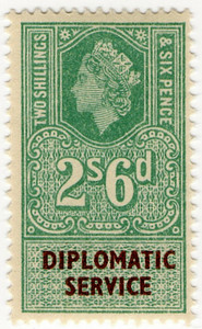 (04) 2/6d Green & Black (1964)