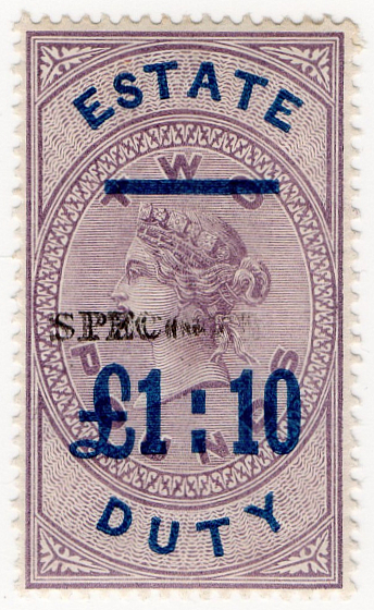 (12) £1 10/- Overprint ( 1895)