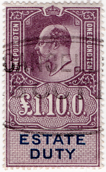 (16) £1 10/- Lilac & Blue (1902)