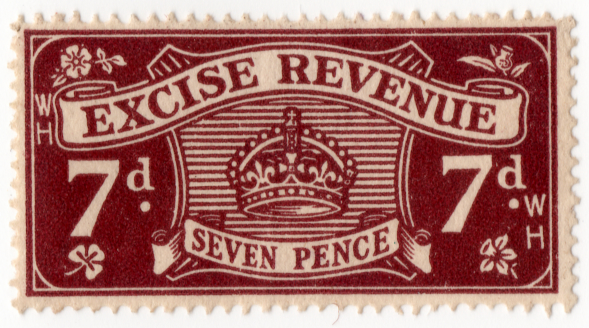 (38) 7d Purple (1925)