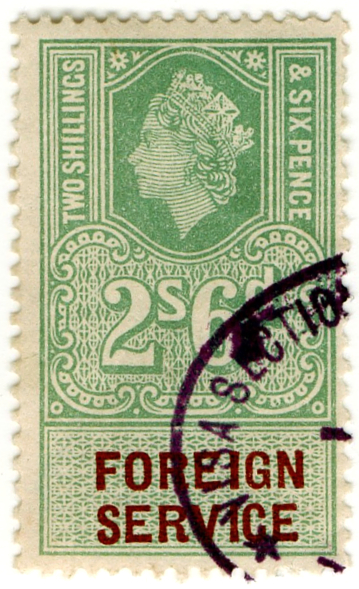 (21) 2/6d Green & Brown (1959)