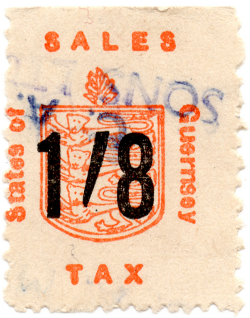 (57) 1/8d Orange & Black (1940)