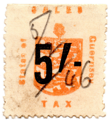 (59) 5/- Orange & Black (1940)