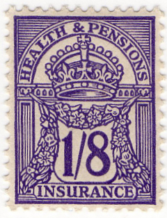 (76) 1/8d Violet (1946)