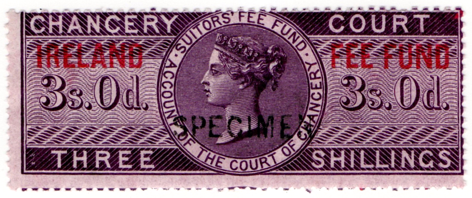 (19) 3/- Lilac (1867)