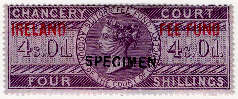 (21) 4/- Lilac (1867)