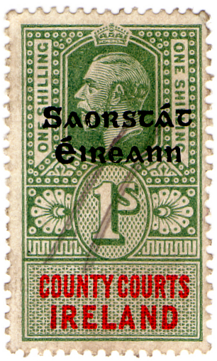 (103) 1/- Green & Red (1922)