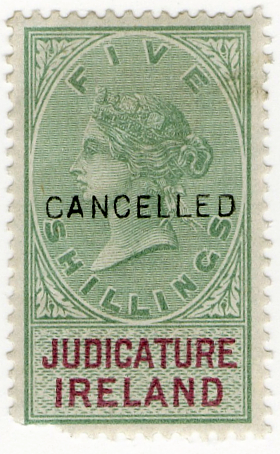 (09) 5/- Green & Violet (1878)