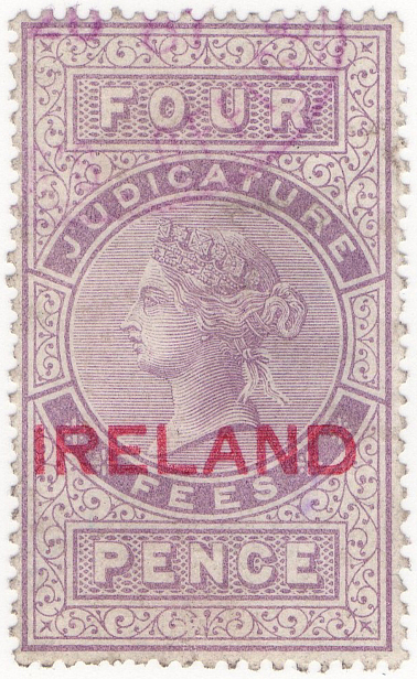 (13) 4d Lilac (1880)