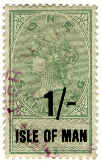 (20) 1/- Green & Black (1895)