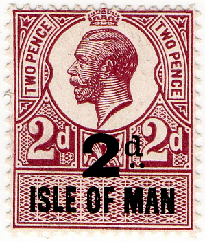 (45) 2d Purple & Black (1921)