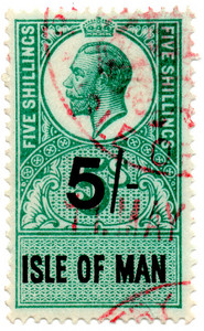 (50) 5/- Green & Black (1921)