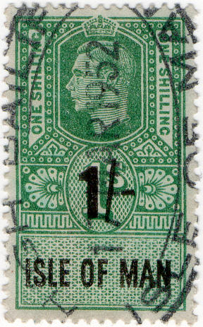 (55) 1/- Green & Black (1951)
