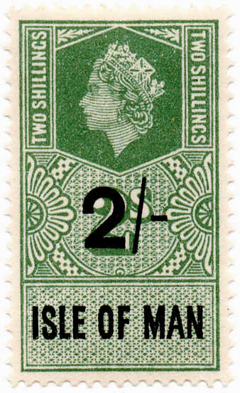 (72) 2/- Green & Black (1961)
