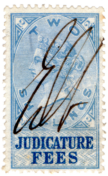 (07a) 2/- Blue & Blue (un)