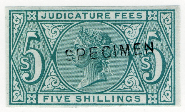 (25) 5/- Green (1876)