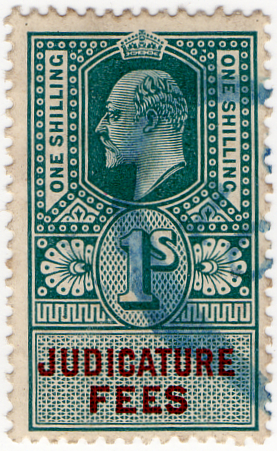 (49) 1/- Green & Purple (1902)