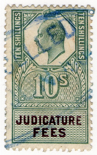 (55) 10/- Green & Purple (1902)