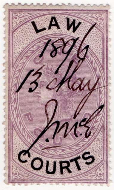 (14) £1 Lilac & Black (1878)