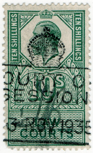 (45) 10/- Green & Green (1921)