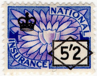 (85) 5/2d Blue & Purple (1955)