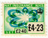 (522) £4.23 Blue & Green (1971)