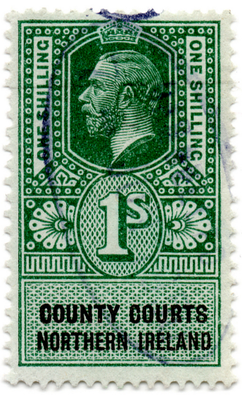 (05) 1/- Green & Black (1921)