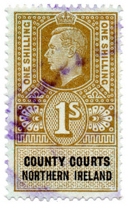 (14) 1/- Gold & Black (1949)