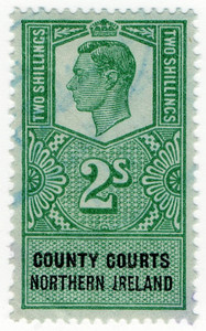 (16) 2/- Green & Black (1949)
