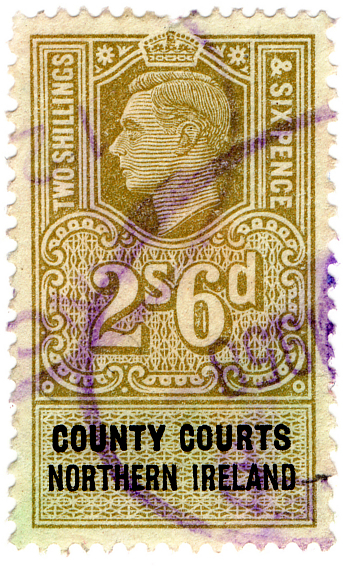 (17a) 2/6d Gold & Black (1949)