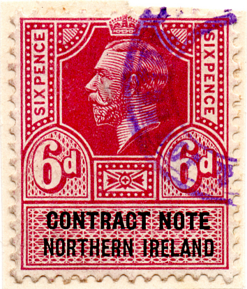 (03) 6d Claret & Black (1921)