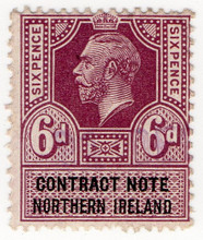 (un) 6d Purple & Black (1921)