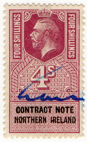 (07) 4/- Purple & Black (1921)