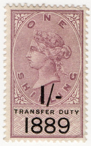 (11) 1/- Lilac & Black