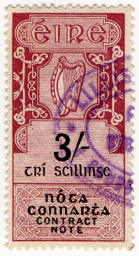(51) 3/- Purple & Black (1943)