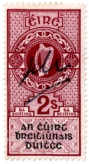 (11) 2/- Purple & Black (1945)