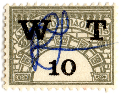 (91) 10p Grey & Black (1971)