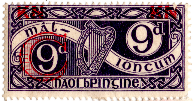 (75a) 9d Deep Purple (1940)