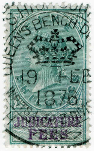 (09) 5/- Green & Violet (1875)