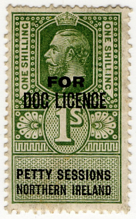 (04) 1/- Green & Black (1922)