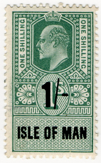 (34) 1/- Green & Black (1904)