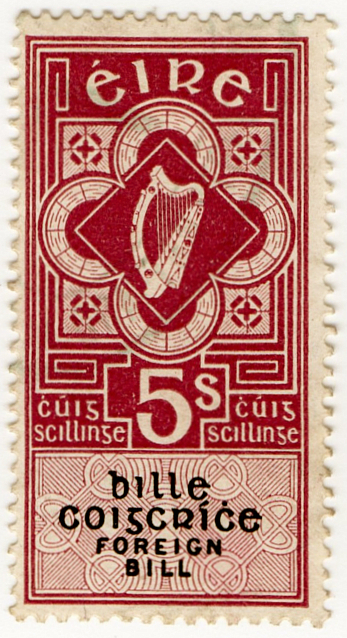 (38) 5/- Purple & Black (1951)