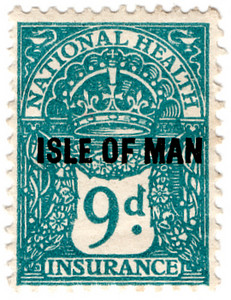 (05) 9d Blue-Green (1920)