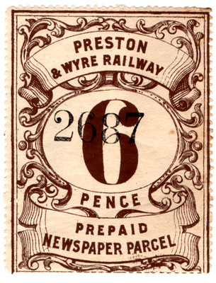 6d Prepaid Newspaper Parcel
