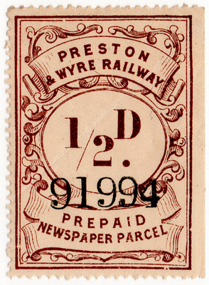 ½d Prepaid Newspaper Parcel