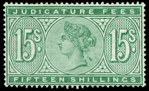 (40) 15/- Green (1881)